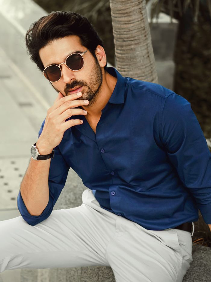 Formal Shirts Best Site For Shirts In India Navy Blue Formal